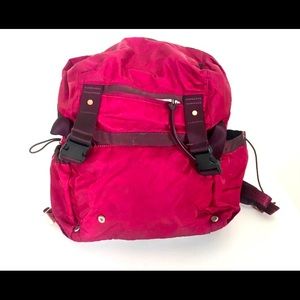 Lululemon Pink & Purple Traveling Yogini Rucksack
